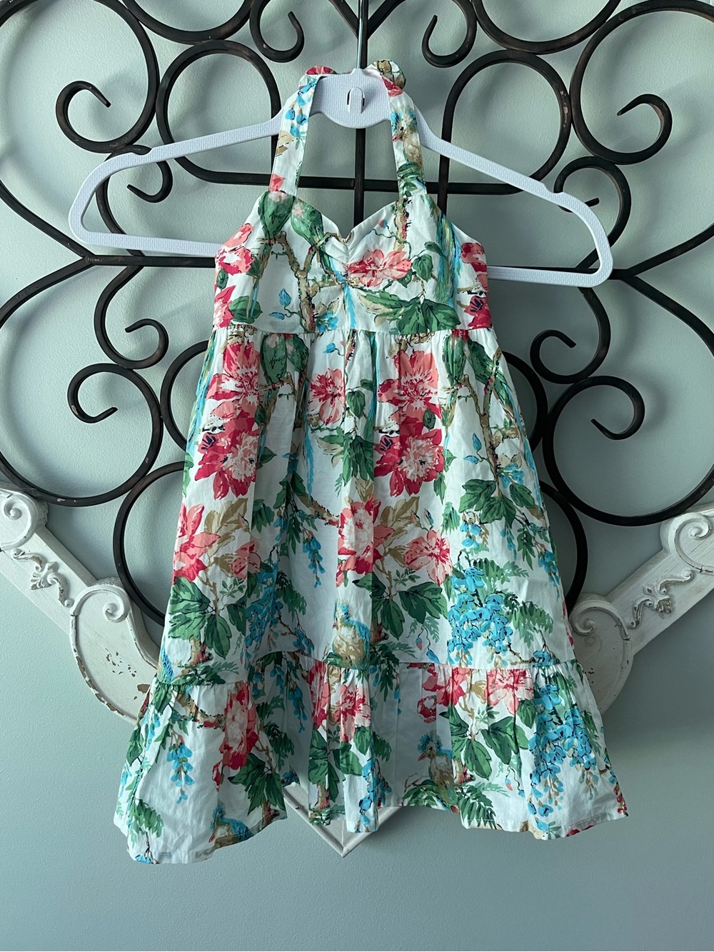 Girl’s Janie and Jack White Floral Sundress